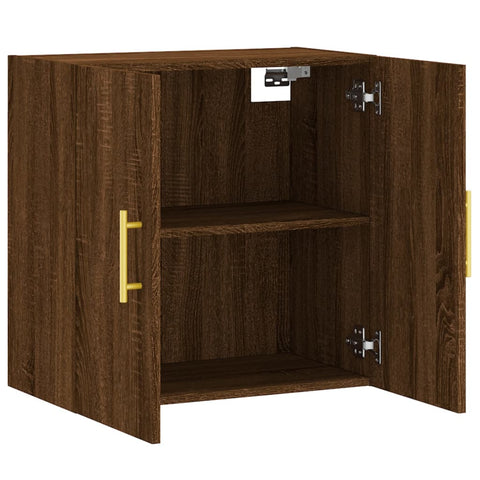 vidaXL Wall Cabinet Brown Oak 60x31x60 cm Engineered Wood