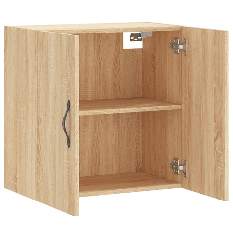 vidaXL Wall Cabinet Sonoma Oak 60x31x60 cm Engineered Wood