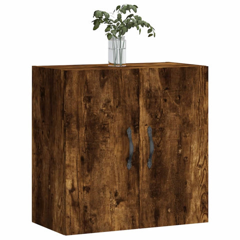vidaXL Wall Cabinet Smoked Oak 60x31x60 cm Engineered Wood