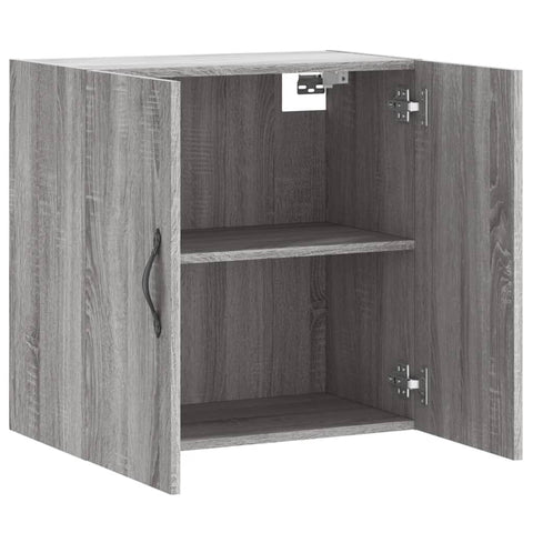 vidaXL Wall Cabinet Grey Sonoma 60x31x60 cm Engineered Wood