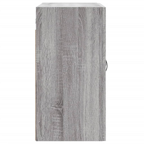 vidaXL Wall Cabinet Grey Sonoma 60x31x60 cm Engineered Wood