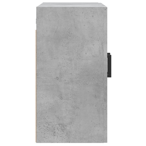 vidaXL Wall Cabinet Concrete Grey 60x31x60 cm Engineered Wood