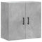 vidaXL Wall Cabinet Concrete Grey 60x31x60 cm Engineered Wood