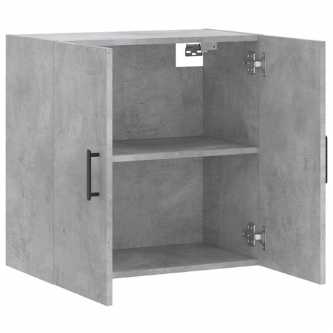 vidaXL Wall Cabinet Concrete Grey 60x31x60 cm Engineered Wood