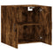 vidaXL Wall Cabinet Smoked Oak 60x31x60 cm Engineered Wood
