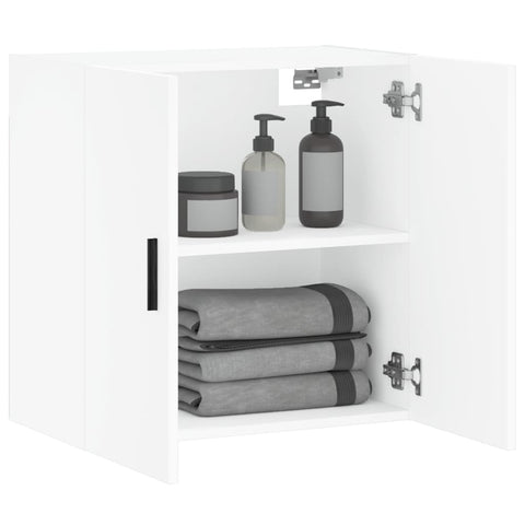 vidaXL Wall Cabinet White 60x31x60 cm Engineered Wood