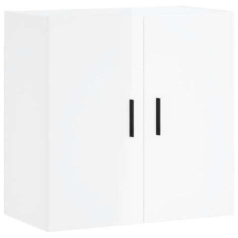 vidaXL Wall Cabinet High Gloss White 60x31x60 cm Engineered Wood