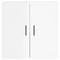 vidaXL Wall Cabinet High Gloss White 60x31x60 cm Engineered Wood