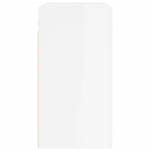 vidaXL Wall Cabinet High Gloss White 60x31x60 cm Engineered Wood