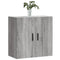 vidaXL Wall Cabinet Grey Sonoma 60x31x60 cm Engineered Wood