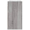 vidaXL Wall Cabinet Grey Sonoma 60x31x60 cm Engineered Wood