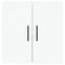 vidaXL Wall Cabinet White 60x31x60 cm Engineered Wood