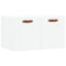 vidaXL Wall Cabinet White 60x36.5x35 cm Engineered Wood
