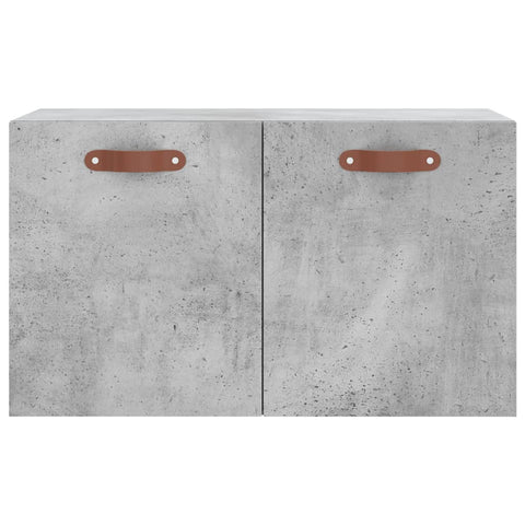 vidaXL Wall Cabinet Concrete Grey 60x36.5x35 cm Engineered Wood