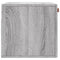 vidaXL Wall Cabinet Grey Sonoma 60x36.5x35 cm Engineered Wood