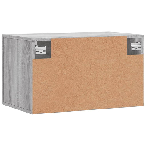 vidaXL Wall Cabinet Grey Sonoma 60x36.5x35 cm Engineered Wood