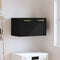 vidaXL Wall Cabinet Black 60x36.5x35 cm Engineered Wood