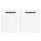 vidaXL Wall Cabinet White 60x36.5x35 cm Engineered Wood