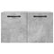 vidaXL Wall Cabinet Concrete Grey 60x36.5x35 cm Engineered Wood