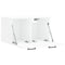 vidaXL Wall Cabinet White 60x36.5x35 cm Engineered Wood