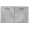 vidaXL Wall Cabinet Concrete Grey 60x36.5x35 cm Engineered Wood