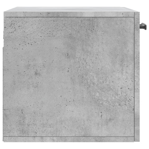 vidaXL Wall Cabinet Concrete Grey 60x36.5x35 cm Engineered Wood