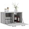 vidaXL Wall Cabinet Grey Sonoma 60x36.5x35 cm Engineered Wood