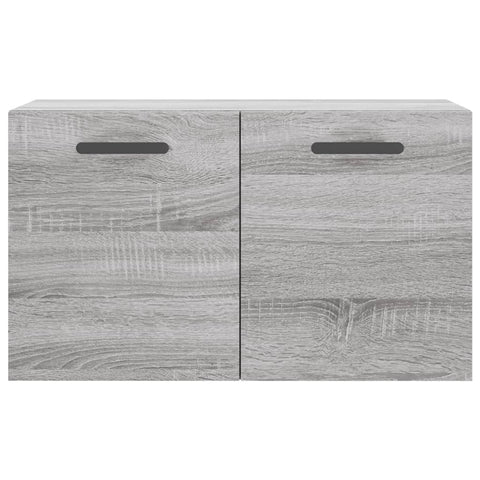vidaXL Wall Cabinet Grey Sonoma 60x36.5x35 cm Engineered Wood