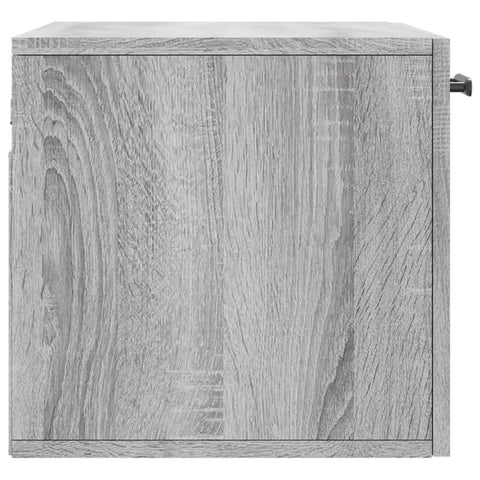 vidaXL Wall Cabinet Grey Sonoma 60x36.5x35 cm Engineered Wood