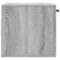 vidaXL Wall Cabinet Grey Sonoma 60x36.5x35 cm Engineered Wood