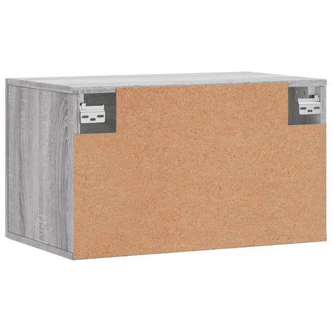 vidaXL Wall Cabinet Grey Sonoma 60x36.5x35 cm Engineered Wood