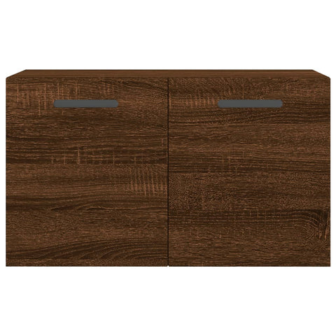 vidaXL Wall Cabinet Brown Oak 60x36.5x35 cm Engineered Wood