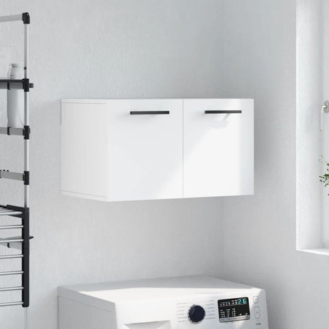 vidaXL Wall Cabinet White 60x36.5x35 cm Engineered Wood