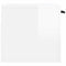 vidaXL Wall Cabinet High Gloss White 60x36.5x35 cm Engineered Wood