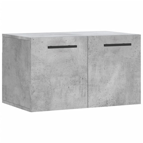 vidaXL Wall Cabinet Concrete Grey 60x36.5x35 cm Engineered Wood