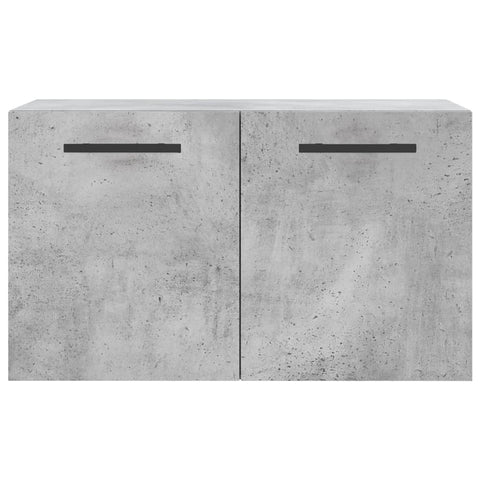 vidaXL Wall Cabinet Concrete Grey 60x36.5x35 cm Engineered Wood
