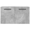 vidaXL Wall Cabinet Concrete Grey 60x36.5x35 cm Engineered Wood