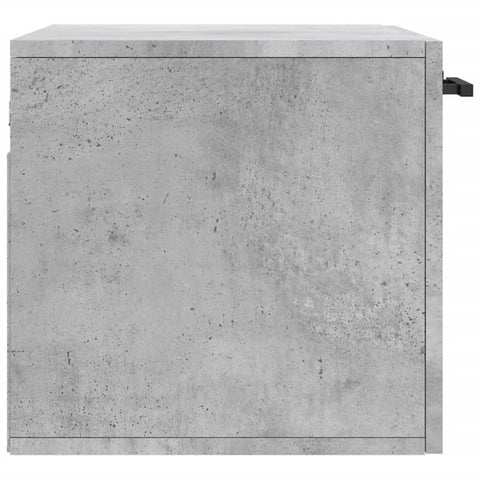 vidaXL Wall Cabinet Concrete Grey 60x36.5x35 cm Engineered Wood