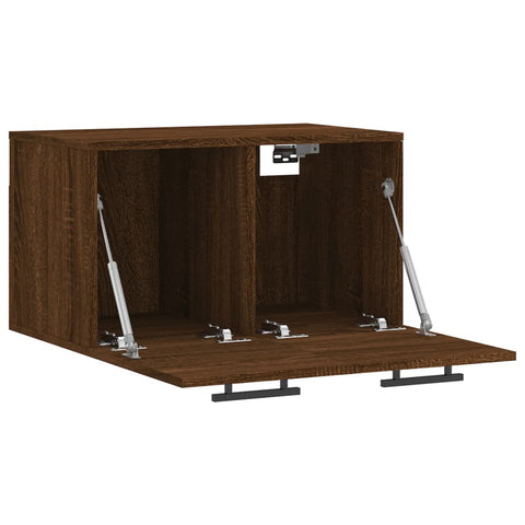 vidaXL Wall Cabinet Brown Oak 60x36.5x35 cm Engineered Wood