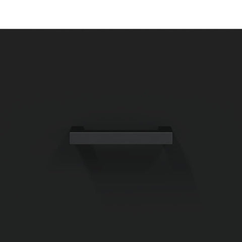 vidaXL Wall Cabinet Black 80x36.5x35 cm Engineered Wood