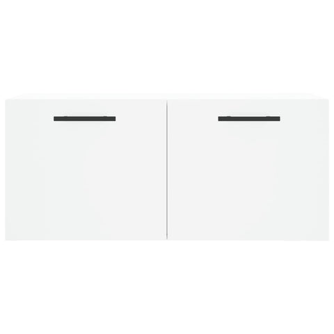 vidaXL Wall Cabinet White 80x36.5x35 cm Engineered Wood