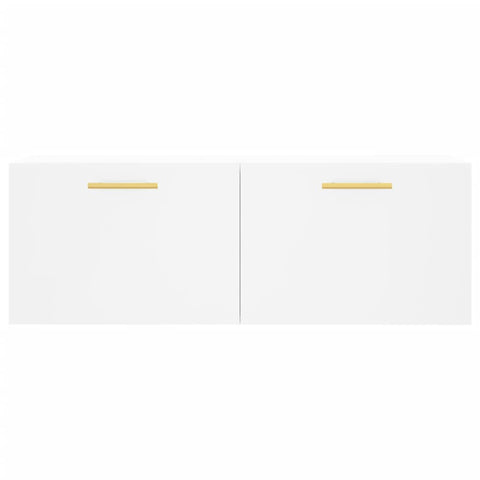 vidaXL Wall Cabinet White 100x36.5x35 cm Engineered Wood