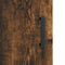 vidaXL Wall Mounted Cabinet Smoked Oak 69.5x34x90 cm Engineered Wood