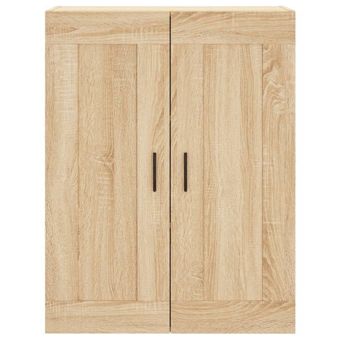 vidaXL Wall Mounted Cabinet Sonoma Oak 69.5x34x90 cm Engineered Wood