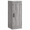 vidaXL Wall Mounted Cabinet Grey Sonoma 34.5x34x90 cm Engineered Wood