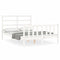 vidaXL Bed Frame without Mattress White 140x190 cm Solid Wood Pine