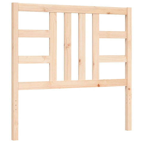 vidaXL Bed Frame without Mattress 100x200 cm Solid Wood Pine
