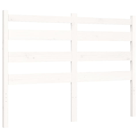 vidaXL Bed Frame without Mattress White 120x200 cm Solid Wood Pine