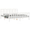 vidaXL Bed Frame without Mattress White 200x200 cm Solid Wood Pine