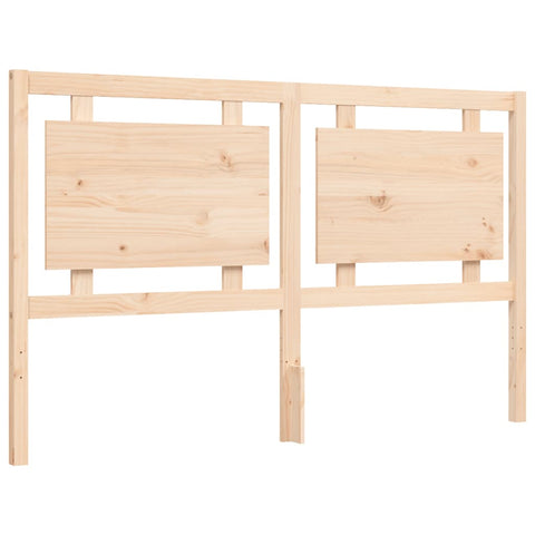 vidaXL Bed Frame without Mattress King Size Solid Wood Pine
